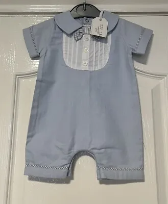 Bnwt Zip Zap Boys Romper Size 1 Month  • £5.99