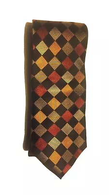 Landisun Of Hi Malaya Mens Tie 100% Silk ( Nice Design) • £6.80