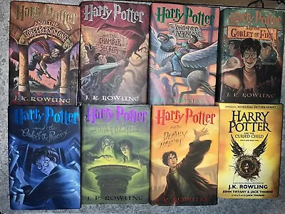 Harry Potter Complete Hardcover Set - Books 1 - 8 • $62.99