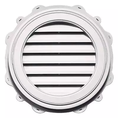 Mid America Round Vinyl Gable Vent (In Stock Now) • $79.17