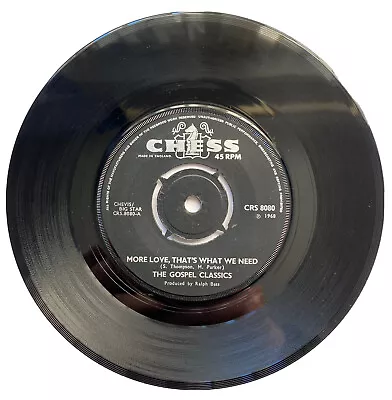 £165 • Buy Northern Soul, R&B, The Gospel Classics, More Love That's What We Need, Chess UK