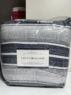 Tommy Hilfiger Robinson Stripe Comforter Set FULL/QUEEN • $125