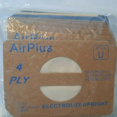 $12.95 • Buy Electrolux Upright Vacuum Bags Replacement 4 Layer Style U Envirocare 12 Pack