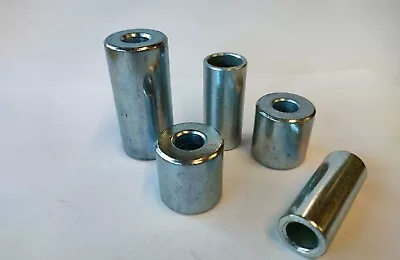 Steel Metal Bush Spacer Sleeve Distance Tube Round Various Size Through Hole • £3.99