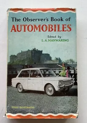 The Observer's Book Of Automobiles (L. A. Manwaring - 1964 • £15