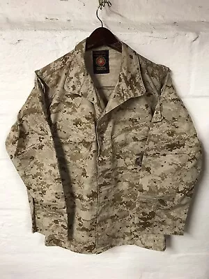 Damaged USMC Issue MCCUU Desert MARPAT Camouflage Blouse Extra Small Extra Short • $25