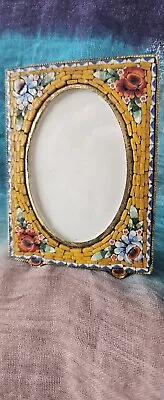 Vintage Mini-mosaic Tile Picture Frame • $75