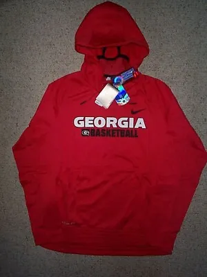 ($75) NIKE Georgia Bulldogs Basketball Jersey Sweatshirt MENS/MEN'S (m-medium) • $34.94