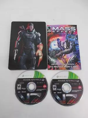 $12.99 • Buy Mass Effect 3 ~ N7 Collector's Steelbook Edition (Microsoft Xbox 360, 2012)
