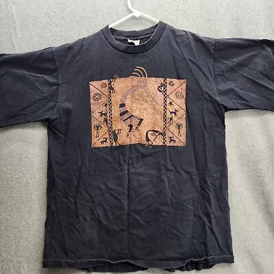 Vintage 1990s Kokopelli Single Stitch T Shirt XL Made In USA  • $12.87