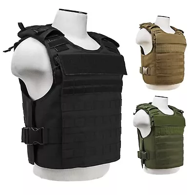 NcSTAR CVPCVEP Tactical Ballistic Plate Carrier MOLLE Modular PALS Gear Vest • $59.08