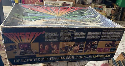 Magnavox Odyssey 2 Console Complete In Original Box W 4 Game Cartridges Untested • $140