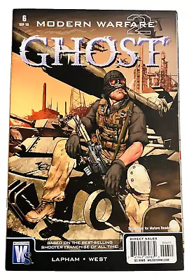 Modern Warfare 2 Ghost #6 Wildstorm  2010 Rare  High Grade Nm (9.4) • $69.99