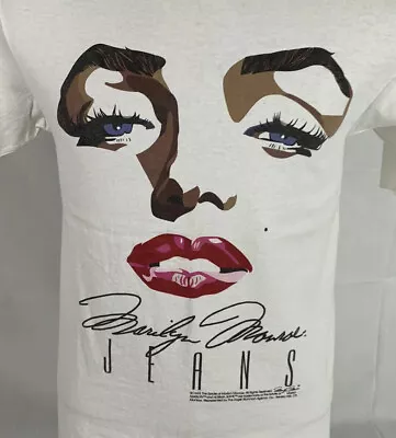 Vintage Marilyn Monroe T Shirt Single Stitch Promo Tee  Crew 90s USA Medium • $33.99