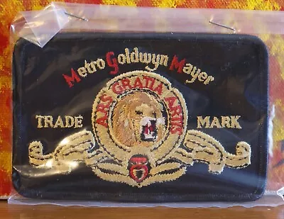 Vintage MGM (Metro Goldwyn Mayer) Patch  4.5  X 3   New In Package • $7.99