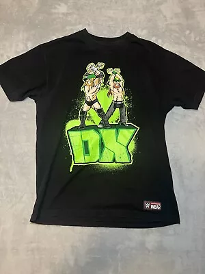 WWE DX Army  Degeneration X Worlds HHH HBK T-Shirt Size L WWF WCW NWO • $17.97