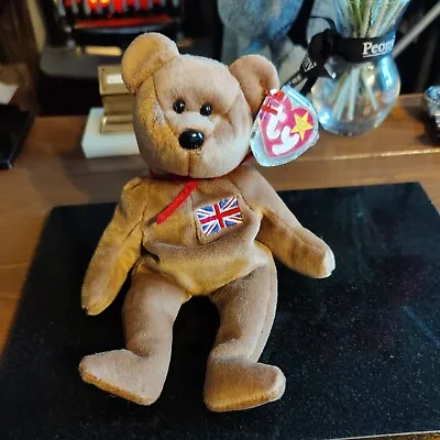 £10 • Buy TY Beanie Baby Original And Rare Britannia Bear With Tag Great Condition 