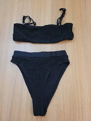 Missguided Swimwear High Waist Bikini Set Size M 12-14 • £6.99