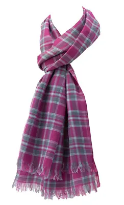 The Olive House® Drummond Of Perth Tartan Fair Trade Scarf • £14.99