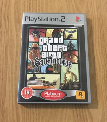 £4.99 • Buy Grand Theft Auto: San Andre ~ Playstation 2 PS2 Game Complete Manual/Map Tested