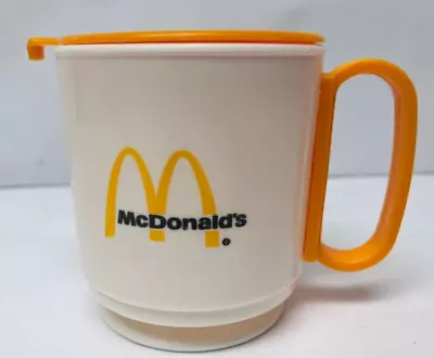Vintage McDonalds Mug 30th Anniversary Plastic Travel Coffee Mug With Lid BIN 3 • $14.95