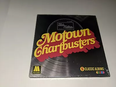 Various Artists : Motown Chartbusters: 5 Classic Albums CD Box Set 5 Discs • $24.99