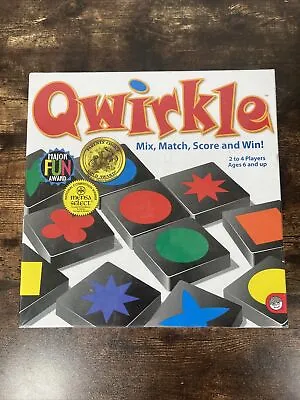 Qwirkle Mindware Strategy Mix And Match Tile Board Game NEW Sealed • £23.74
