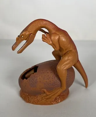 Disney Dinosaur Velociraptor Eating Egg Dinosaur Model By Oddzon Inc. 2000 • $11