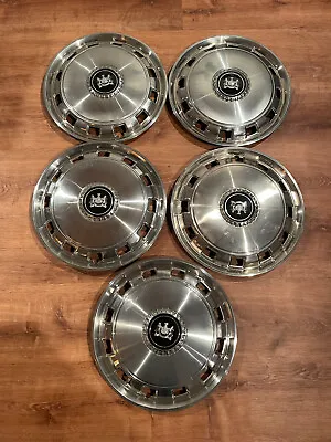 15  Ford Mercury Cougar 1970's Vintage Hubcaps Wheel Covers Set Of 4 With Spare • $84.99