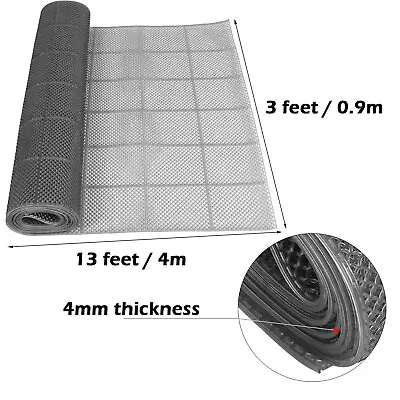 4000x900MM Indoor/Outdoor Non Slip Matting Wet Area Commercial Drainage Flooring • £45.01