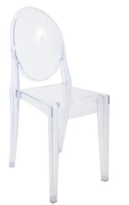 $89 • Buy Replica Philippe Starck Louis Ghost Victoria Chair | Clear