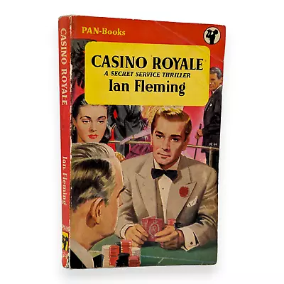 Casino Royale IAN FLEMING Pan Books Ltd 1955 FIRST PAPERBACK EDITION 2nd Print • $125.03