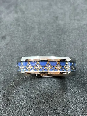 £11.99 • Buy Masonic Square And Compass Men's Ring Freemason Ring Masonic Rings And Jewels 