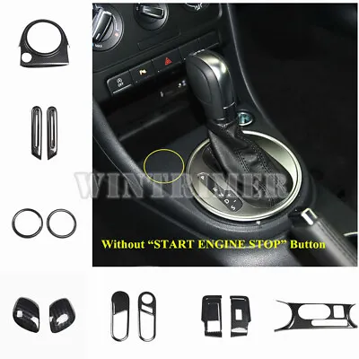Carbon Fiber Style Interior Accessories Kit Cover Trim For VW Beetle 2012-2019 • $189.89