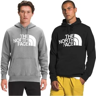 The North Face Men's Hoodie Long Sleeve Half Dome Logo Pullover Sweatshirt • $39.88