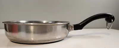 Vintage Farberware Aluminum Clad Stainless SteelFrying Pan  7'' No Lid • $10.99