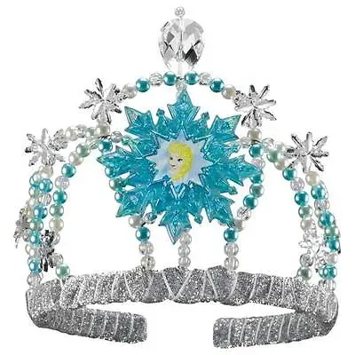 NWT Licensed Disney Frozen Elsa Costume Tiara Crown Halloween Dress Up • $12