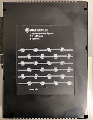 AT&T Merlin Communications System 61218 Module 5-Terminal 5-Voice Module • $15