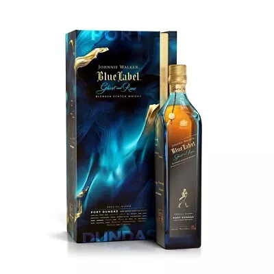 Johnnie Walker Blue Label Ghost And Rare Port Dundas Limited Edition Scotch W... • $548.88