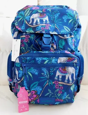 VERA BRADLEY ReActive Daytripper Backpack - Kerala Elephants - Exact One - NWTS • $95