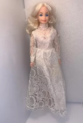 Vintage Barbie Clone Bride Doll 1983 By E.D.C Hong Kong (CL28) • $14.99