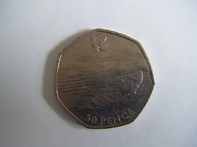 Collectable 50p Coin 2011 London Olympics Swimming Circulated • £2