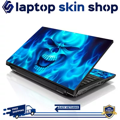 Laptop Skin Sticker Notebook Decal Cover Blue Monster For Dell Apple Asus 17-19  • $12.95