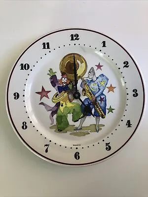 [Pre]Loved Villeroy & Boch Le Cirque Clock Plate • $49.99