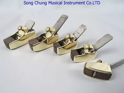 5pcs Convex Bottom Brass Wrap Blackwood Planesviolin/viola Making Plane  • $46.99