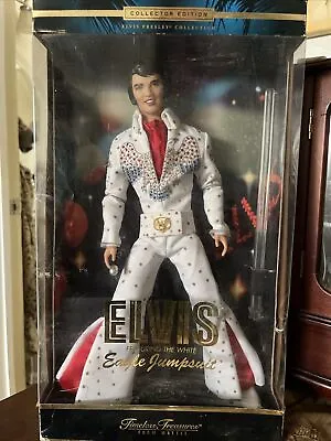 Mattel Elvis White Eagle Jumpsuit Timeless Treasures Doll #28570 • $80