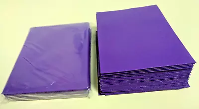 100 Card Sleeves Matte Purple Durable For TCG Pokemon Yugioh Magic MTG • $9