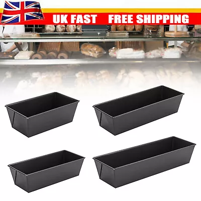 Rectangular Non-Stick Loaf Pan Baking Fruit Cake Bread Tin Oven-Tray Cake Mould • £7.95