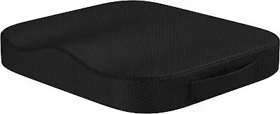 Bonmedico Memory Foam Seat Cushion - Non-Slip Raiser Wedge For Office Chairs • £13.97