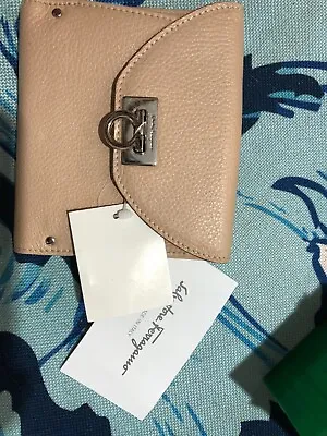 Salvatore Ferragamo Calfskin Leather French Wallet - Brand New • $299